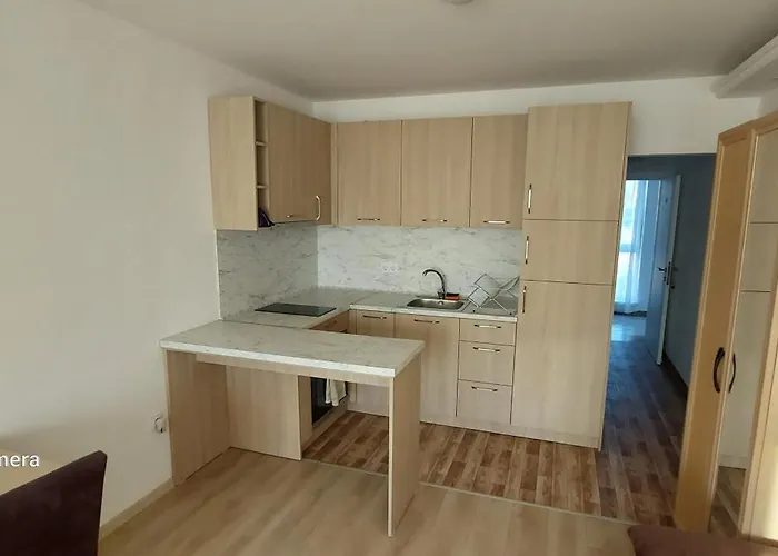 Sea Wolf луксозен с панорамна гледка към морето климатик с нова напълно оборудвана кухня отделна баня с тоалетна гледка към басейна на 30 м от плажа паркинг към хотела навсякъде близо * Лозенец